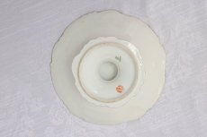 画像5: リモージュ　 1891年 - 1914年 Alfred Lanternier 金彩手描き すみれの花の低ケーキスタンド ペアセット その2　 (5)