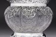 画像6: アンティークシルバー純銀製  シルバーオーバレイ ウェッブスタイル クリスタルグラス  ボウル 