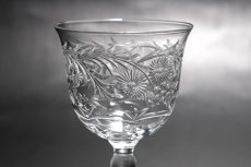 画像7: アンティーククリスタルグラス 特級C.1920 Webb Corbett インタリオエングレーブメント アペリティフグラス6客セット (7)