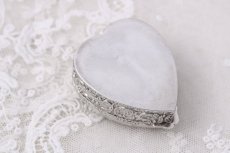 画像5: アンティークシルバー 純銀製(925) ヴィクトリアンロココ ハートのリングボックスその2 (5)