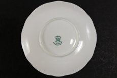 画像8: アンティーク陶磁器　コールポート　総手描き　薔薇とスクロール、金彩　ペア　ティーカップトリオセット (8)