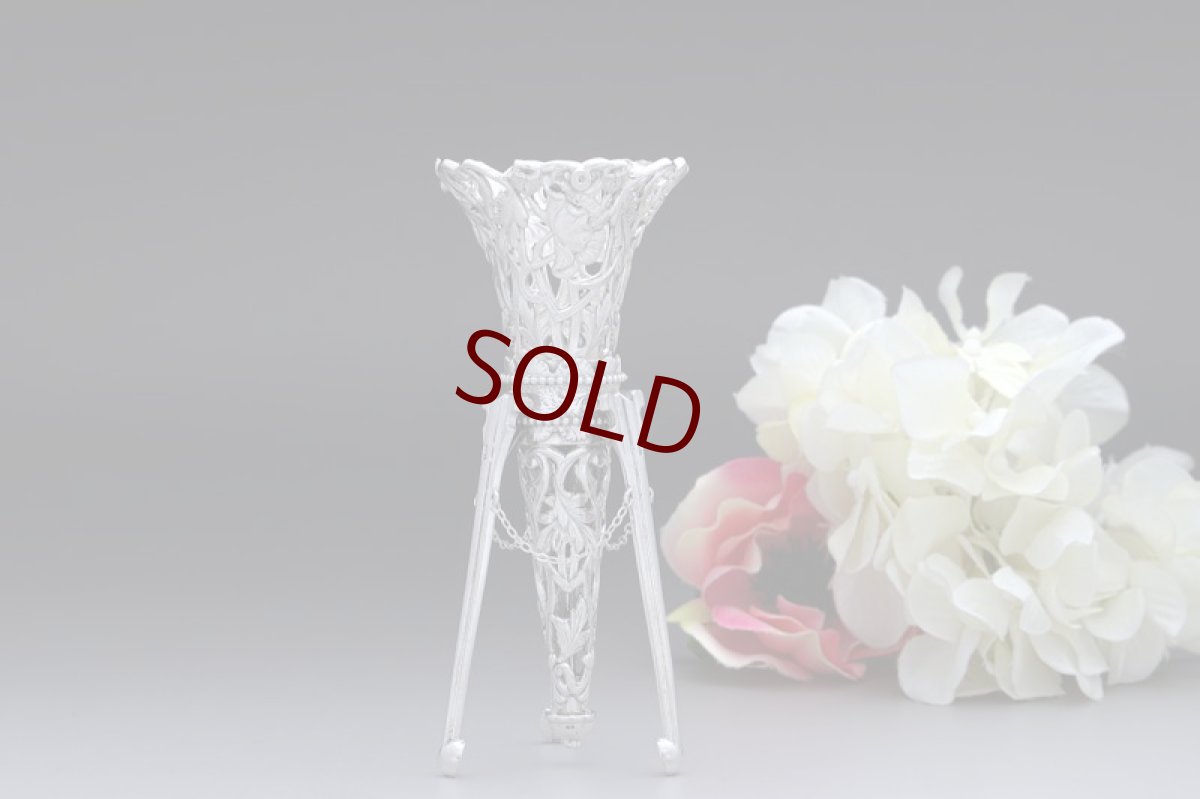 画像3: ヴィンテージシルバー、純銀製(925) 　希少　ポジーホルダー (3)