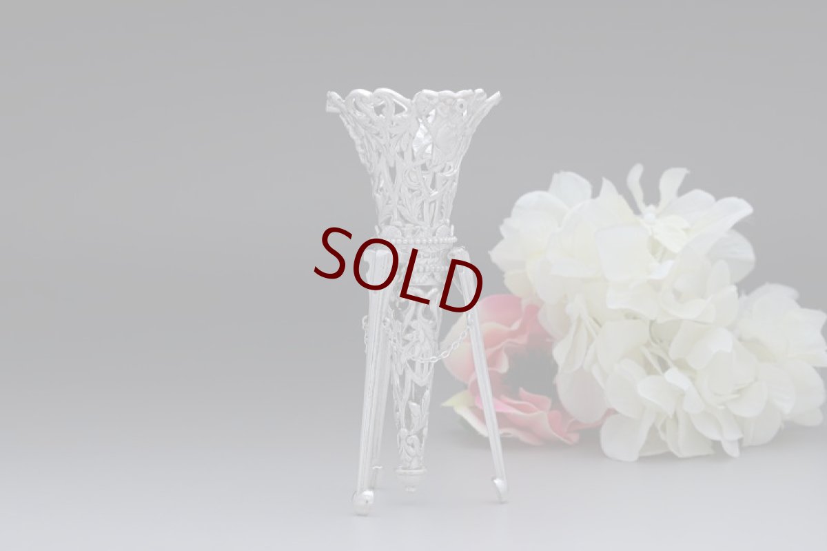 画像4: ヴィンテージシルバー、純銀製(925) 　希少　ポジーホルダー (4)