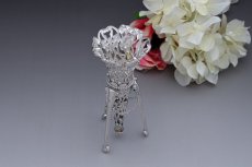 画像6: ヴィンテージシルバー、純銀製(925) 　希少　ポジーホルダー (6)