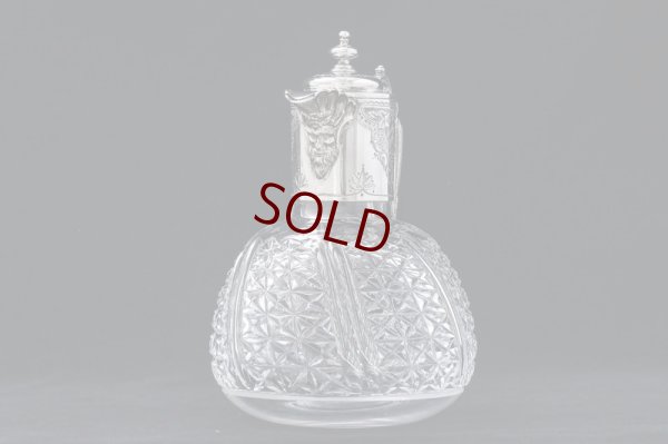 画像5: アンティークシルバー、シルバープレート製、 ヴィクトリア時代後期　透かし細工ハンドル クラレットジャグ 