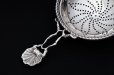 画像2: ヴィンテージシルバー　純銀製(925)　貝のティーストレイナー