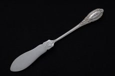 画像4: アンティークシルバー、純銀製（925）1892/1906マッピン＆ウェッブ ペア バターナイフセット (4)