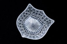 画像6: アンティークシルバー、シルバープレート製  ヴィクトリアン グラス バターディッシュ (6)