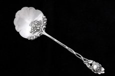 画像2: アンティークシルバー ドイツ 純銀800 クリームスプーン (2)