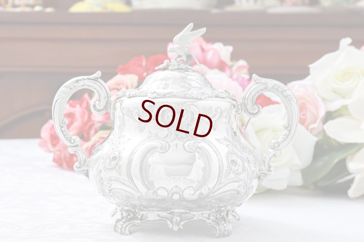 画像13: 純銀製(925) 1862年 希少　特級 ヴィクトリアンロココ/ ルイスタイル　ティー&コーヒーセット (13)