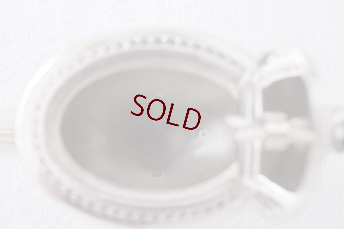 画像7: アンティークシルバー、純銀製(925)　1876年　葉模様のリースとリボン　カンシェイプ　ティー＆コーヒーセット (7)