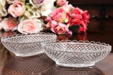 画像7: アンティークシルバー、シルバープレート　Mappin & Webb　1900年ごろ　カットグラス　ダブルジャムディッシュ (7)