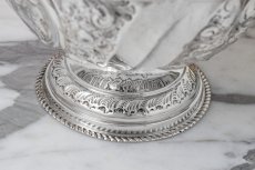 画像5: アンティークシルバー、純銀製（925）1898年 薔薇とお花 ローズボウル (5)