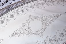 画像9: アンティークシルバー　シルバープレート製　ヴィクトリア時代後期　レア　オーバルギャラリートレイ (9)