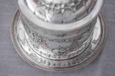 画像7: アンティークシルバー、シルバープレート製　Martin, Hall & Co. ヴィクトリアン  ビスケットボックス (7)
