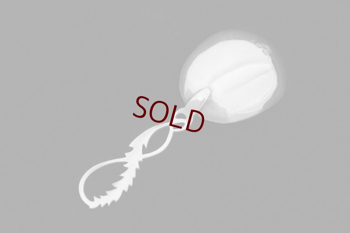 画像5: アンティークシルバー 純銀製(925)  1882年 ティータイムサービングセット (5)