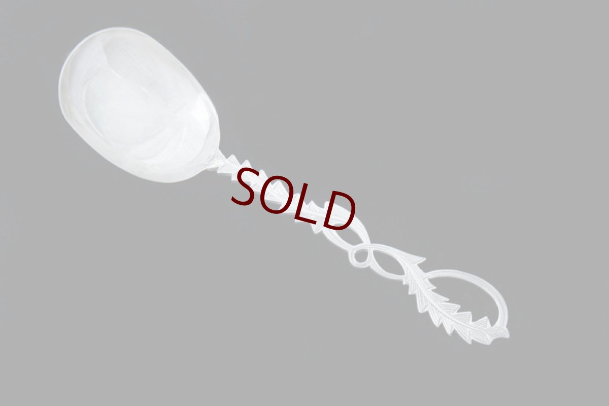 画像2: アンティークシルバー 純銀製(925)  1882年 ティータイムサービングセット (2)