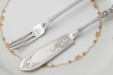 画像9: アンティークシルバー、シルバープレート製　マッピン＆ウェッブ　ヴィクトリアン　ティータイムカトラリーセット (9)