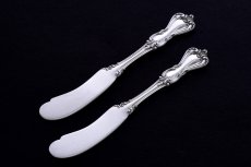 画像4: アンティークシルバー、純銀製(925) 1900年前後　American Silver 　ティーナイフ　4本セット (4)