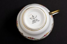 画像5: ヴィンテージ陶磁器 ニューチェルシー 1950-60年代 手描き 金彩 お花と薔薇のガーランド 22pc　ティーセット (5)