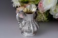 画像16: アンティークシルバー、純銀製（925）1855年 特級 エルキントン お花の摘み お花の彫刻が華麗なティー＆コーヒー4点セット (16)