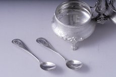 画像10: アンティークシルバー、純銀（800＆950）フランス ルイ16世様式　ソルト＆ペッパー (10)