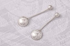 画像8: アンティークシルバー、アンティーク銀器純銀（925）すごくかわいいハート形ソルト＆ペッパー (8)