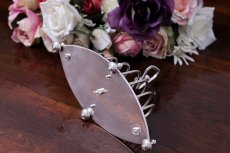 画像5: アンティークシルバー、アンティーク銀器、シルバープレート製　ヴィクトリアン後期　エレガントなトーストラック (5)