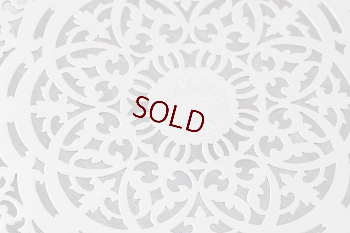 画像3: アンティークシルバー、アンティーク銀器、シルバープレート　ヴィンテージ　透かし細工　ティーポットスタンド (3)