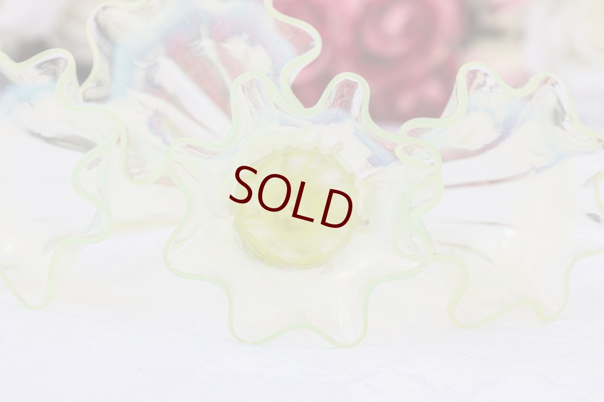 画像6: アンティークシルバー、アンティーク銀器、シルバープレート製 1920-30年ごろ ヴァセリングラス　イパーン (6)