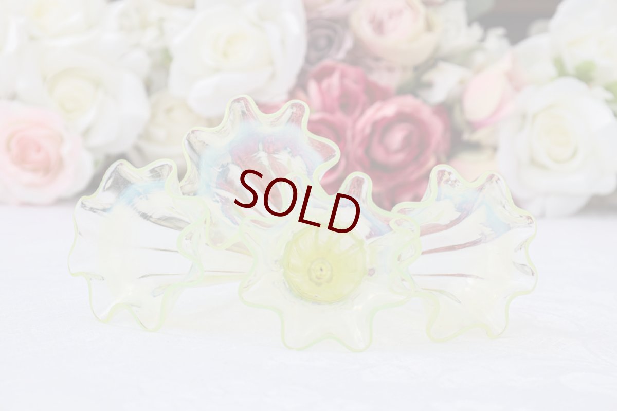 画像5: アンティークシルバー、アンティーク銀器、シルバープレート製 1920-30年ごろ ヴァセリングラス　イパーン (5)