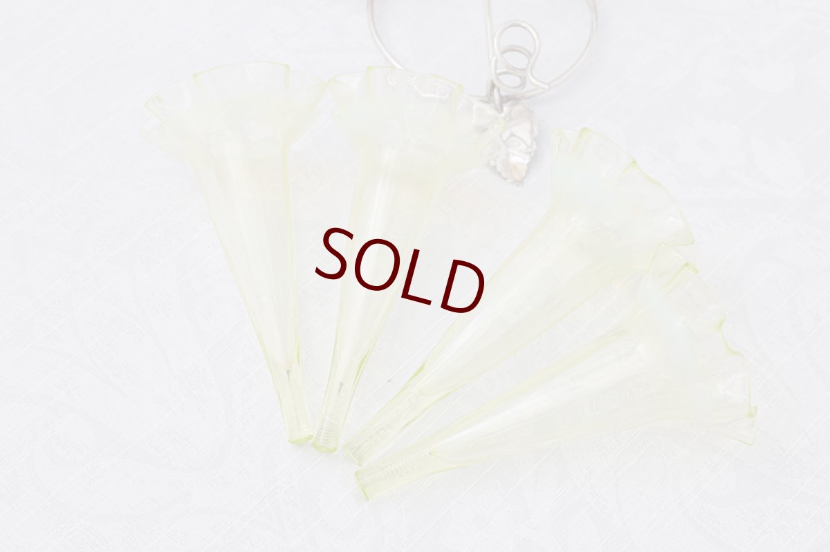 画像4: アンティークシルバー、アンティーク銀器、シルバープレート製 1920-30年ごろ ヴァセリングラス　イパーン (4)