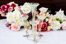 画像2: アンティークシルバー、アンティーク銀器、シルバープレート製 1920-30年ごろ ヴァセリングラス　イパーン (2)