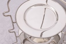 画像2: アンティークシルバー　アンティーク銀器　シルバープレート製　アフタヌーンティー　三段ケーキスタンド (2)