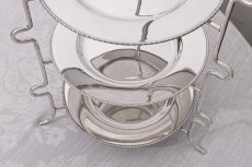 画像3: アンティークシルバー　アンティーク銀器　シルバープレート製　アフタヌーンティー　三段ケーキスタンド (3)