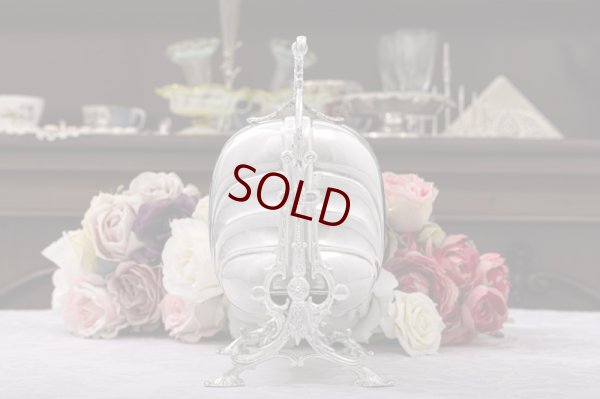 画像4: アンティークシルバー　アンティーク銀器　シルバープレート製　ヴィクトリアン　Fenton Bros.　ハンドバッグ型　ビスケットウォーマー 