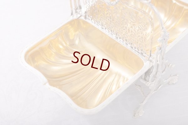 画像9: アンティークシルバー　アンティーク銀器　シルバープレート製　ヴィクトリアン　Fenton Bros.　ハンドバッグ型　ビスケットウォーマー 