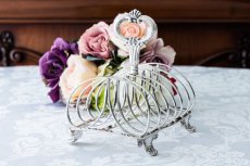 画像2: アンティークシルバー　アンティーク銀器　純銀製（925）1836年　ジョージアン　 トーストラック (2)