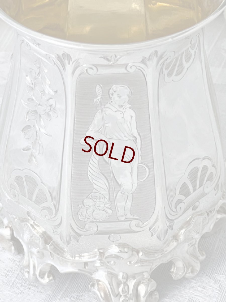 画像5: アンティークシルバー、アンティーク銀器純銀製（925）1853年 ヴィクトリアン チャイルドカップ (5)