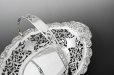 画像4: アンティークシルバー、アンティーク銀器、純銀製（925）1903年　お花の縁飾り 透かし細工　ケーキバスケット