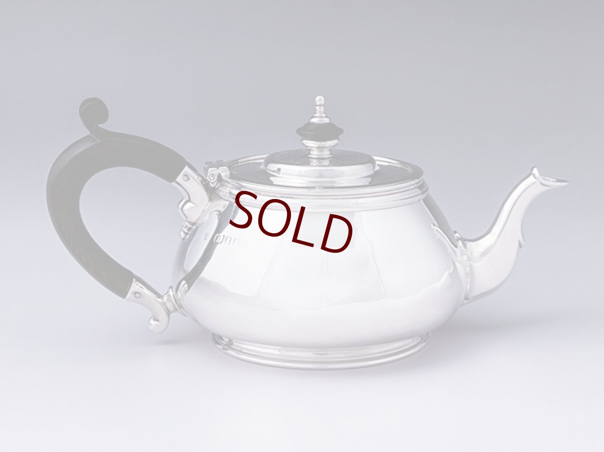 画像6: アンティークシルバー、アンティーク銀器　純銀製(925)1914,1936,1939年　バーナード制作　鏡面が美しいバチェラーティーセット (6)