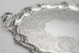画像5: アンティークシルバー、アンティーク銀器、純銀製(925) 1902年 特級品 バーナード制作  ロカイユとスクロール装飾の見事な大型トレイ (5)