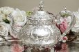 画像2: アンティークシルバー、アンティーク銀器、純銀製(925) 1869年 Martin, Hall 製作 特級 ヴィクトリアンロココ /ルイスタイル ティー＆コーヒーセット