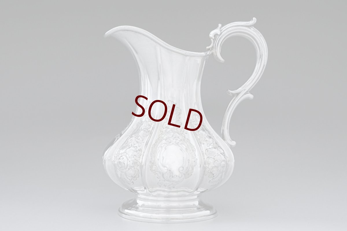 画像17: アンティークシルバー、アンティーク銀器、シルバープレート 特級 1859年 エルキントン 可憐なお花の摘み お花の彫刻ティー＆コーヒー4点セット (17)