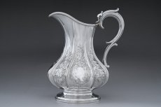 画像17: アンティークシルバー、アンティーク銀器、シルバープレート 特級 1859年 エルキントン 可憐なお花の摘み お花の彫刻ティー＆コーヒー4点セット (17)