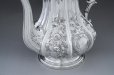 画像7: アンティークシルバー、アンティーク銀器、シルバープレート 特級 1859年 エルキントン 可憐なお花の摘み お花の彫刻ティー＆コーヒー4点セット