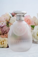 画像2: アンティークシルバー、アンティーク銀器、 純銀製(925) 1906年　リボンガーランド装飾が美しいガラス　パフュームボトル  (2)