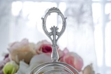 画像8: アンティークシルバー、アンティーク銀器、シルバープレート製、ヴィクトリア時代中期、 流れるようなスクロールの美透かし細工　ダブルトーストラック (8)