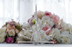 画像5: アンティークシルバー、アンティーク銀器、シルバープレート製、ヴィクトリア時代中期、 流れるようなスクロールの美透かし細工　ダブルトーストラック (5)