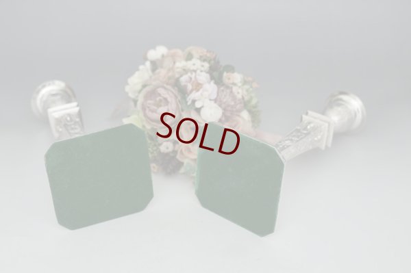 画像7: アンティークシルバー、アンティーク銀器、純銀製(925) 1898年 ネオクラシカル リボンガーランドが素敵なキャンドルスタンド 銀燭台 ペアセット